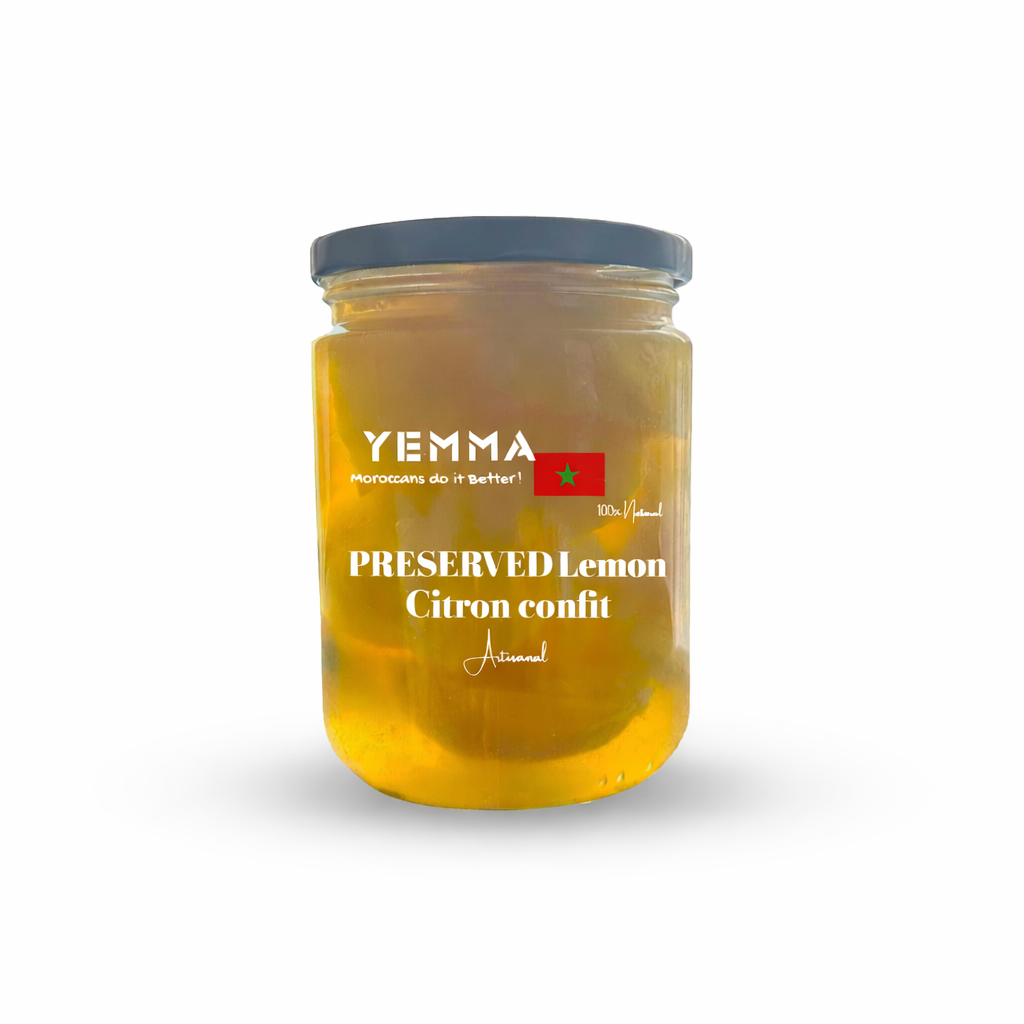 Citron Confit 12 Mois — Tradition Marocaine | Doux & Parfumé