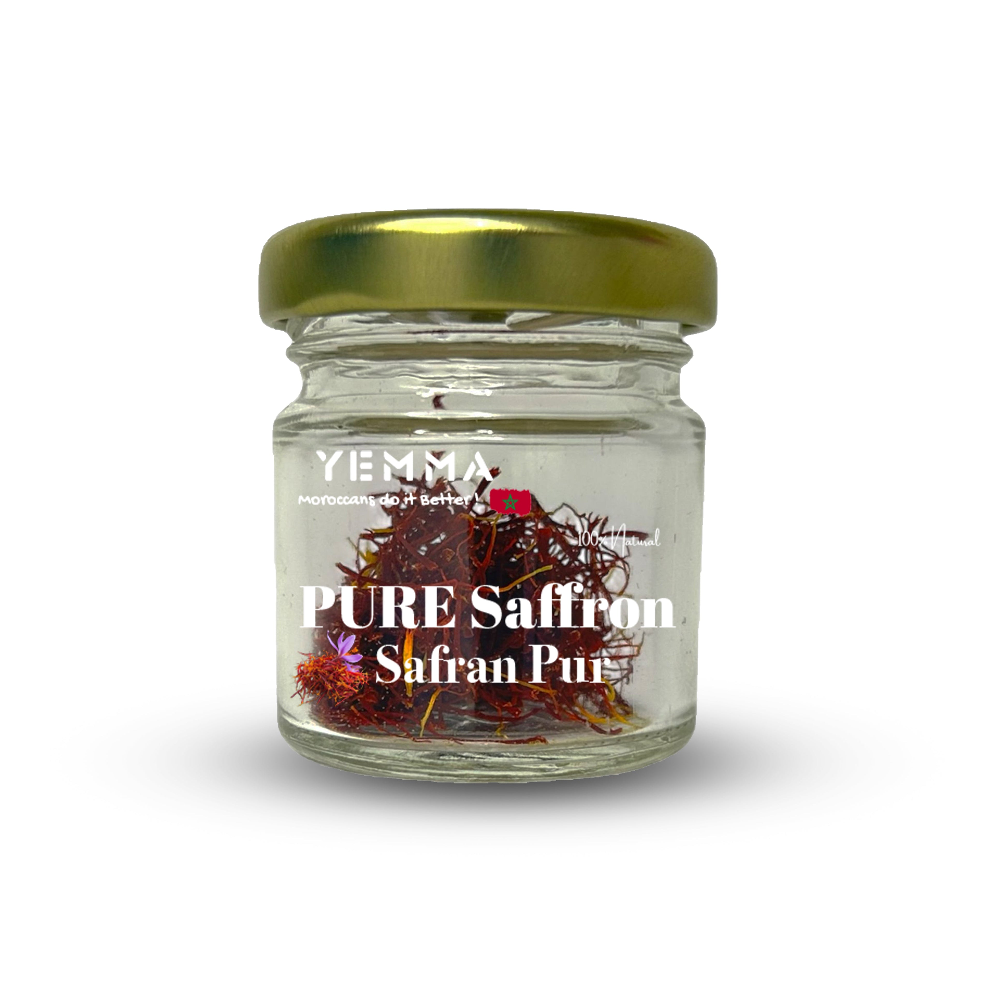 Safran Pur du Maroc — Récolté à la Main à Taliouine | L'Or Rouge